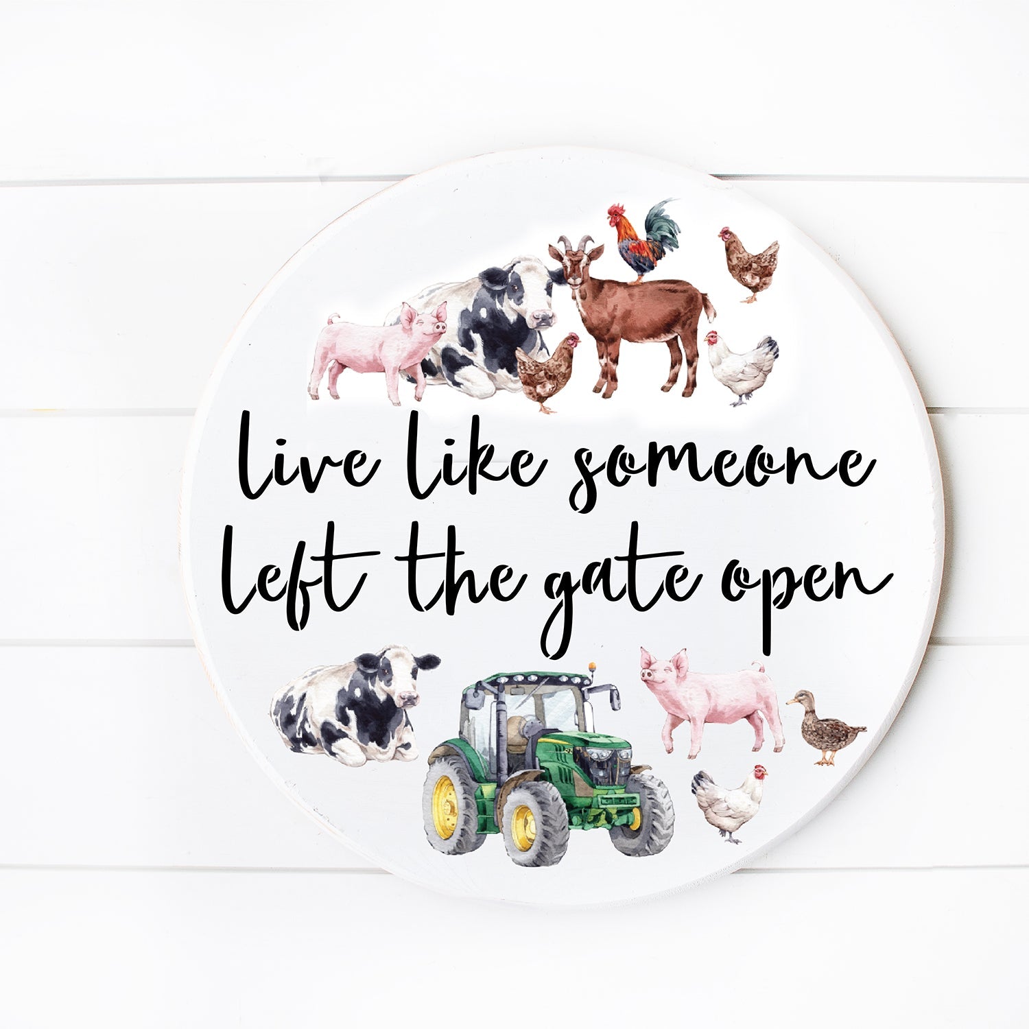 Left the Gate Open Stencil Set (2 Pack)