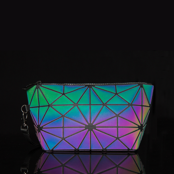 Pryzm Holographic & Reflective Makeup Bag And Pencil Case - Large 0