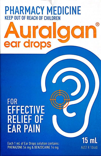 Auralgan Ear Drops 15mL – Pakuranga Pharmacy
