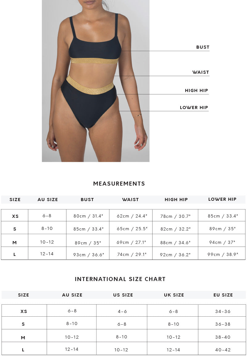 Ace Size Chart