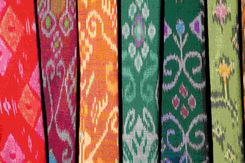 Ikat Textiles from Market