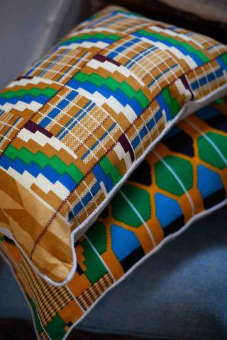 Handmade African Kente Cushions