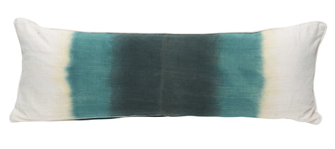 Natural hand-dyed bolster cushion locally sourced from Bali
