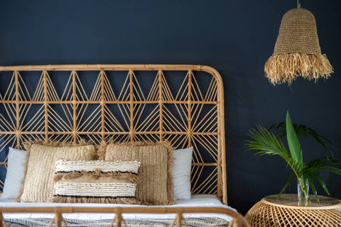 rattan bed frame