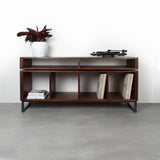 Kelston Record Player Cabinet on Minimalist Square legs