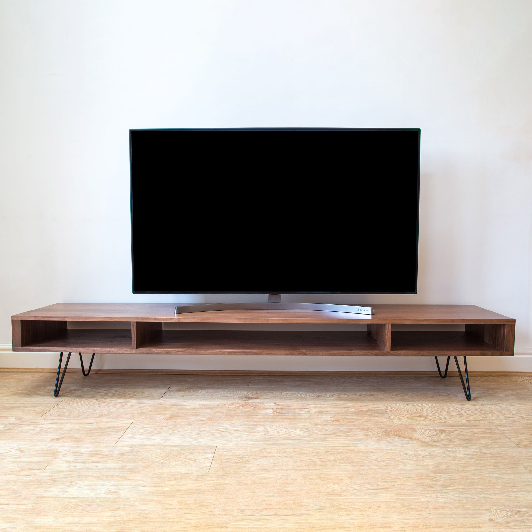 Hairpin Leg TV Unit With Storage, Ouseburn TV Stand