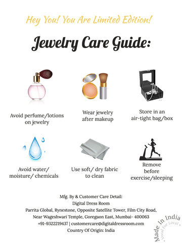 Jewellery care – Digital Dress Room