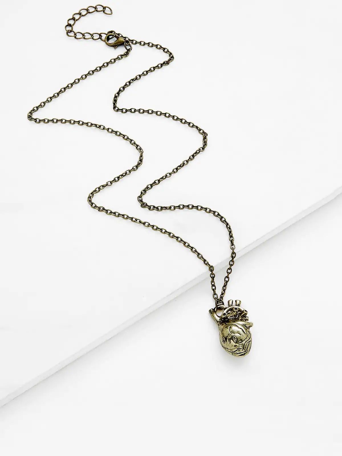 image for Gold Irregular Shaped Pendant Necklace