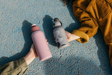 OROMYO Kids Water Bottle 300ML Double Walled Insulated Toddler