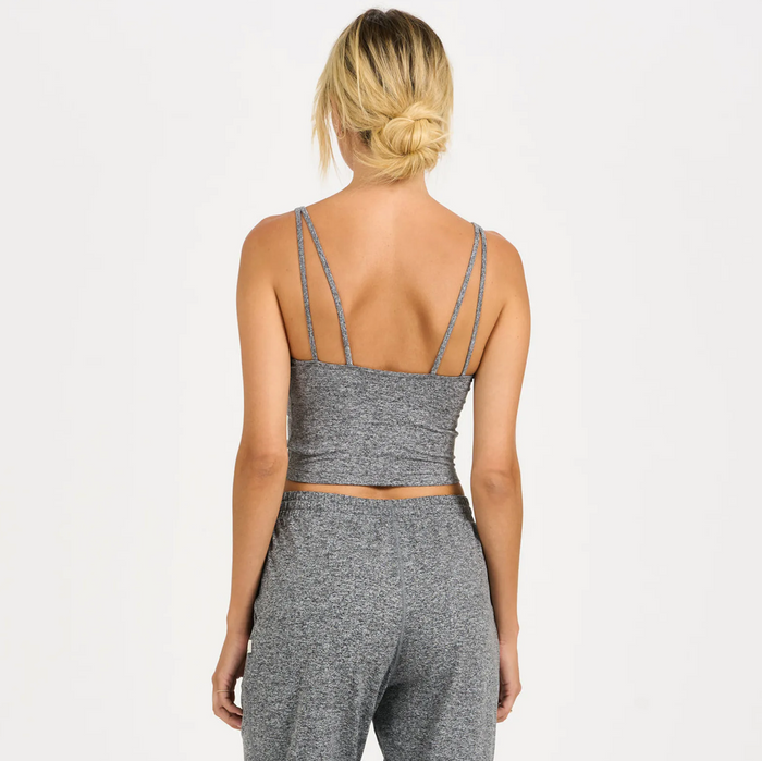 VUORI Women's Rib Crop Tank Light Cloud - Freeride Boardshop