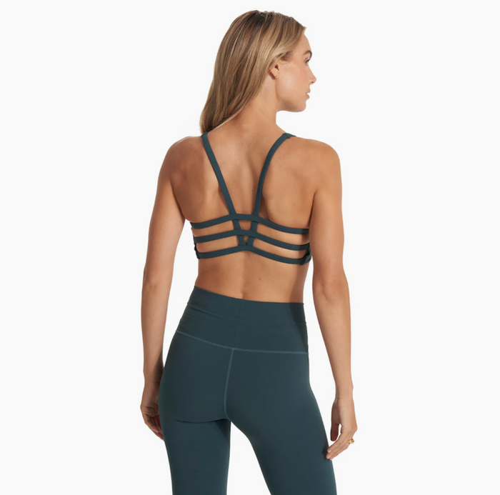 Stride Bra, Atlantic Open-Back Sports Bra