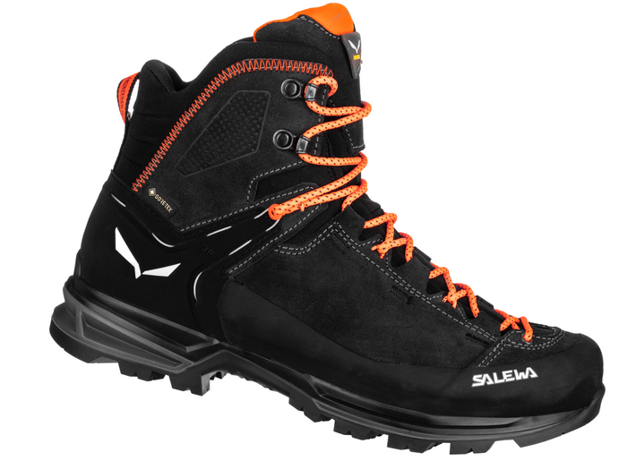 Salewa ORTLES EDGE MID GTX MEN BLACK-BLACK Size 8 Color BLACK-BLACK