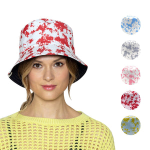 Jax Terry Floral Bucket Hat Pink Daisy