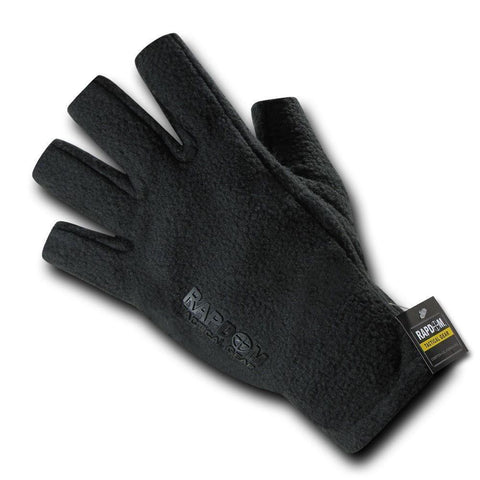 Polar Fleece Half Finger Winter Outdoor Military Patrol Army Gloves