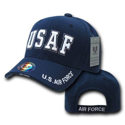 Rapid Dominance USA Veteran Military Army Air Force Navy Marines Coast Guard Baseball Hats Caps