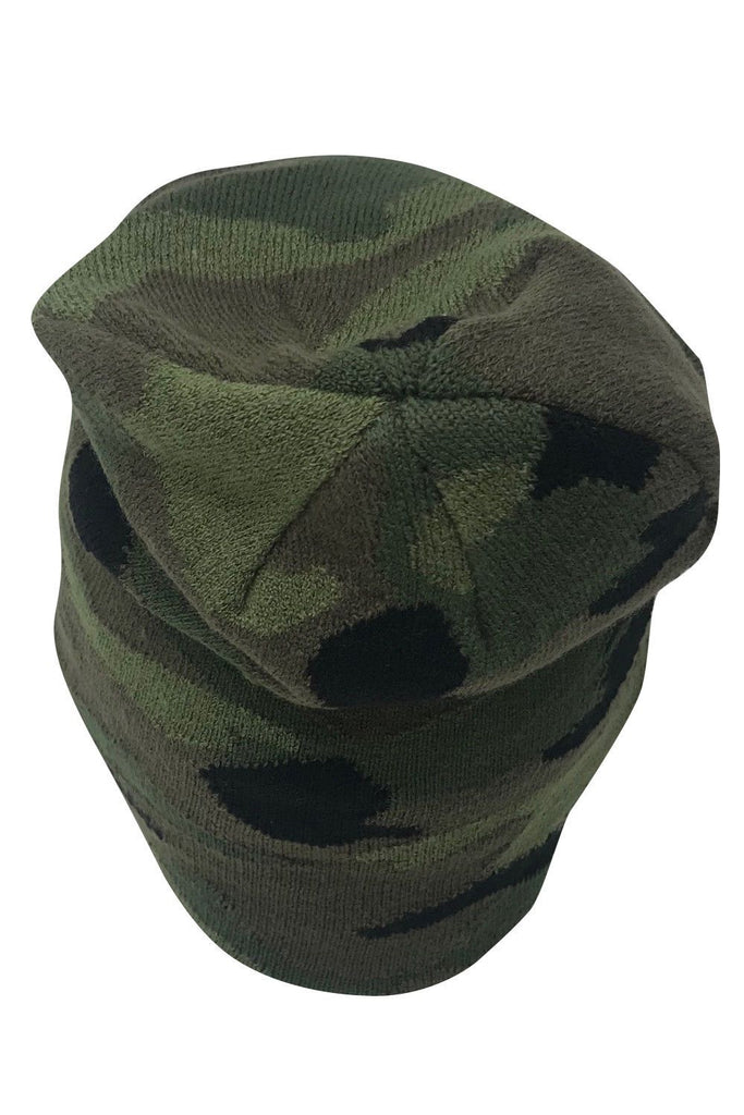 Casaba Double Layer Winter Beanies Camouflage Toboggan Caps Hats Men W ...