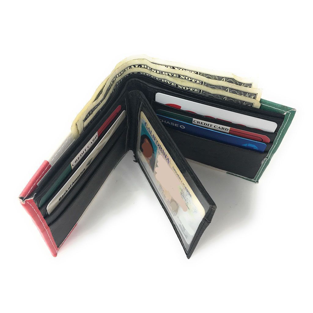 100 LOT Printed Designs Bifold Wallets In Gift Box Cash ...