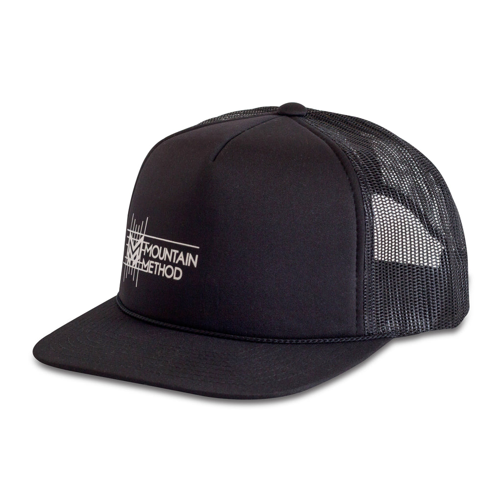 Forestland Trucker Hat | Black - Mountain Method