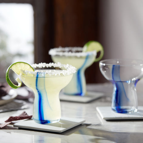 Libbey Blue Ribbon Stemless Margarita