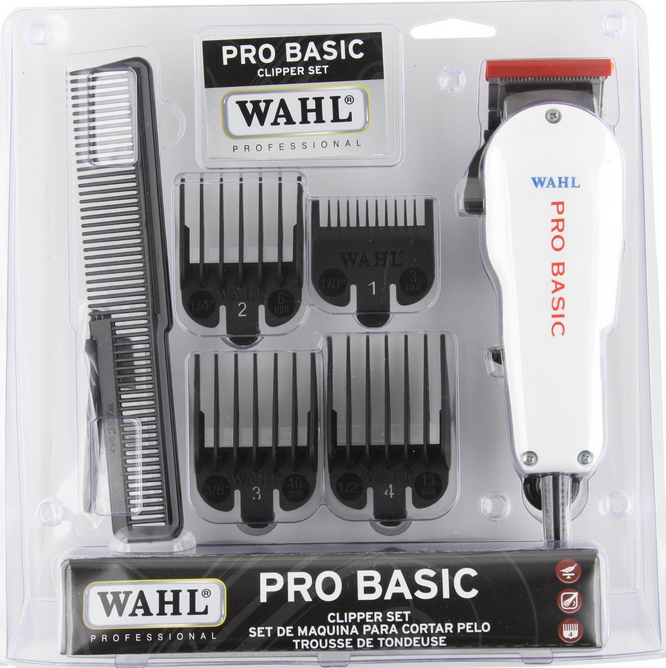 wahl pro basic clipper set