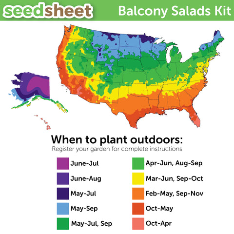 When To Plant Outside Based On Climate Zone Seedsheets