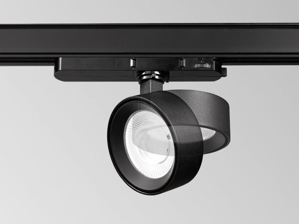 black track lighting ideal for kitchens with low ceilings
