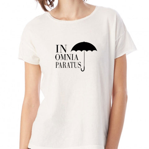 In Omnia Paratus Women S T Shirt Blackswhite