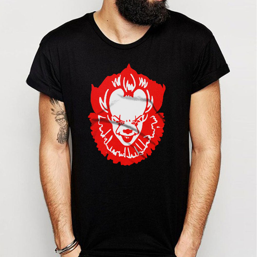 Download Pennywise It Stephen King Svg Eps Dfx Men'S T Shirt - Face ...