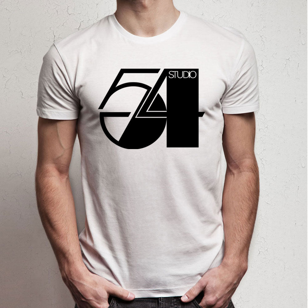 Studio 54 Logo Men'S T Shirt – BlacksWhite