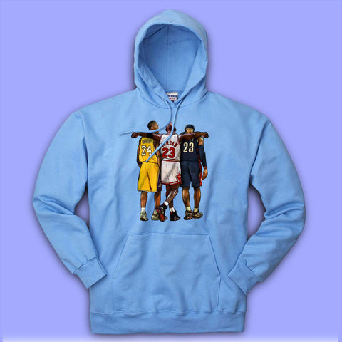 kobe x jordan x lebron hoodie