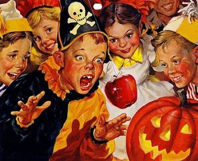 Vintage Halloween Party 1950s