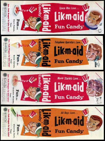 Lik-M-Aid Retro Packaging