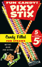 Pixy Stix Retro Packaging