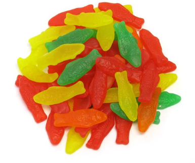 Malaco Pastel Fishes ( Swedish Fish ) Candy in Bulk Made in Sweden Options