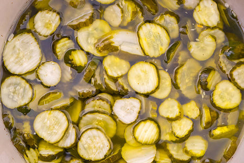 Sliced pickle assortment