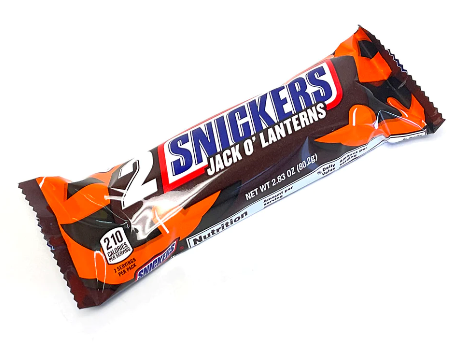 Snickers Limited Edition Jack-O-Lantern