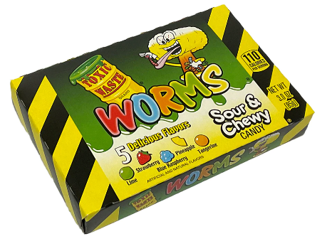 Toxic Waste Sour Gummi Worms