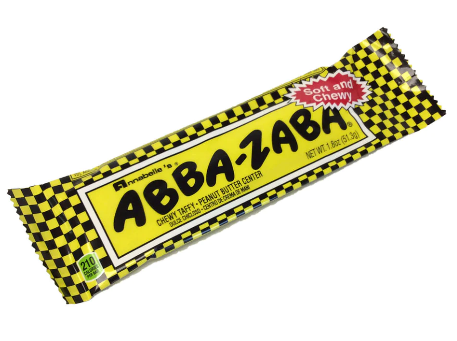 Abba Zaba Peanut Butter Candy Bar