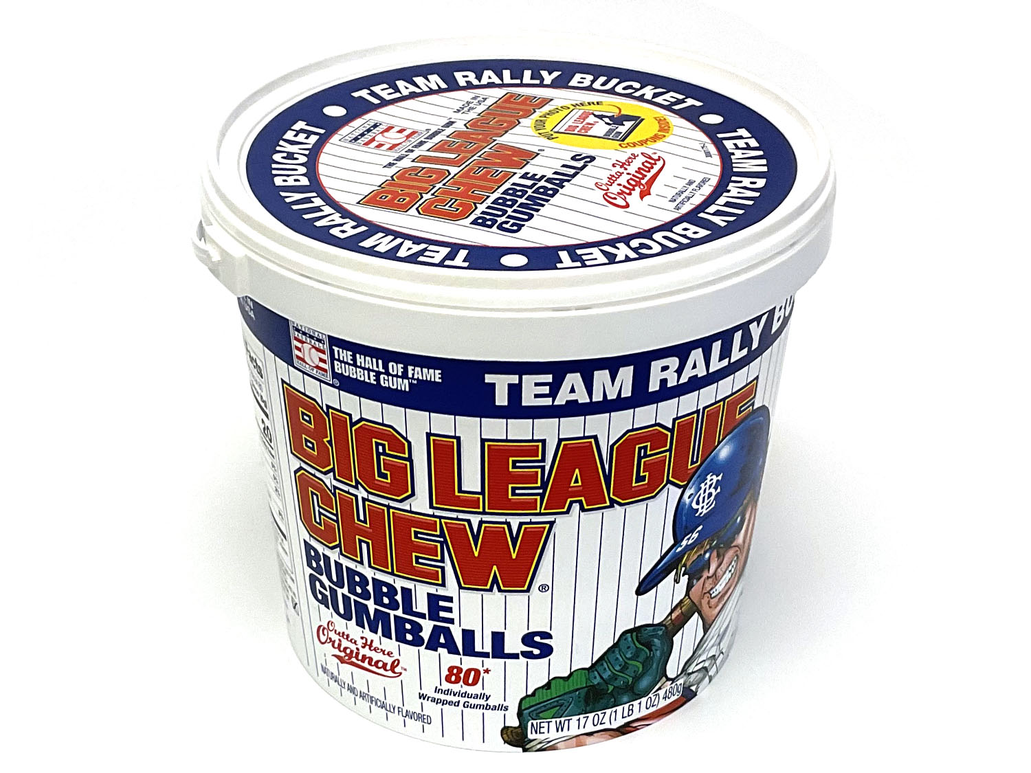 Big League Chew Bubble Gumball - Team Bucket