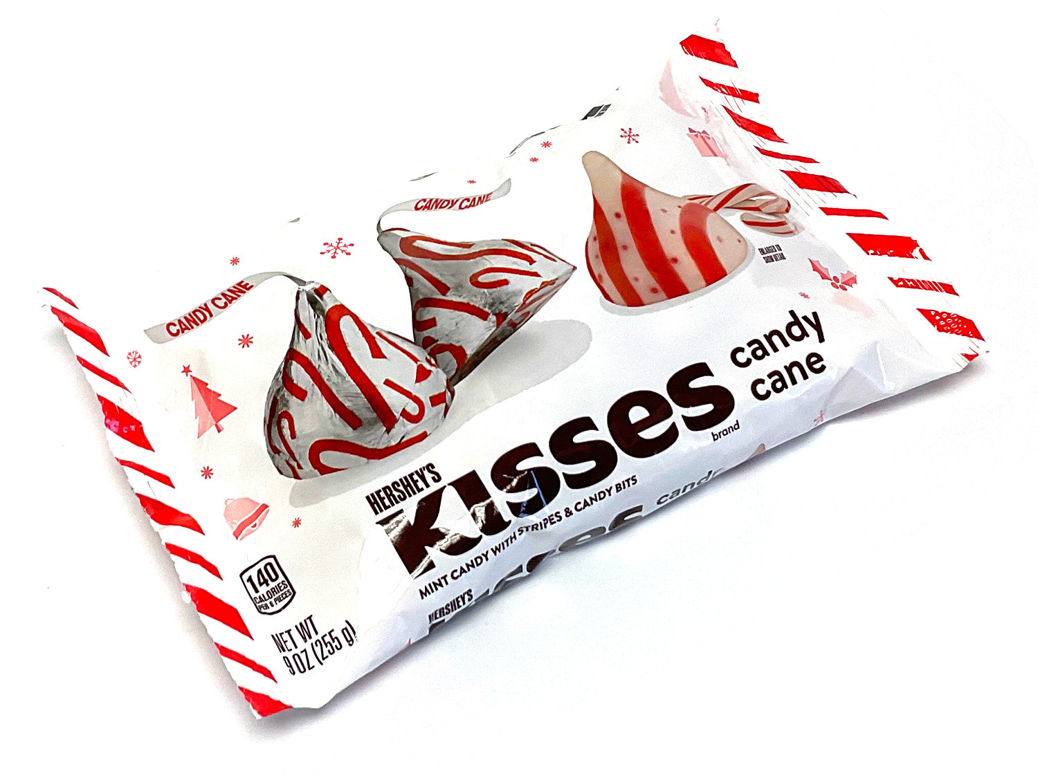 Hershey's Kisses - Candy Cane - 9 oz bag