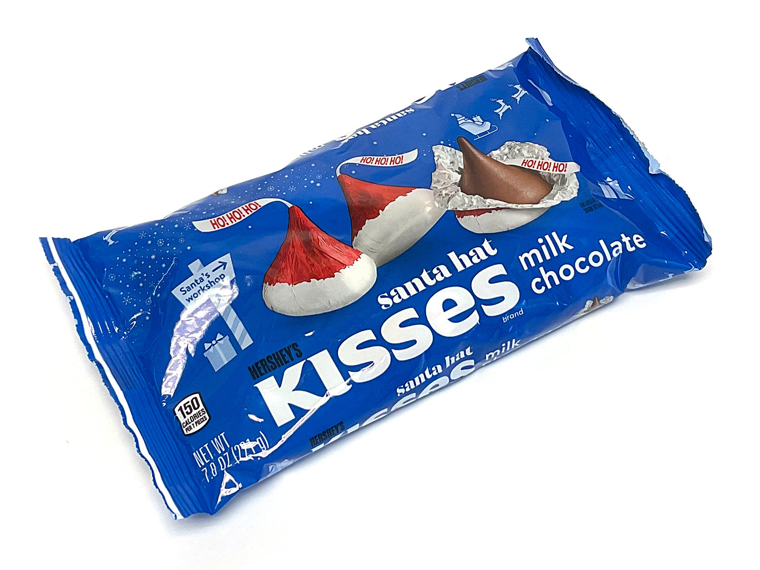 Hershey's Kisses - Santa Hats - 7.8 oz bag