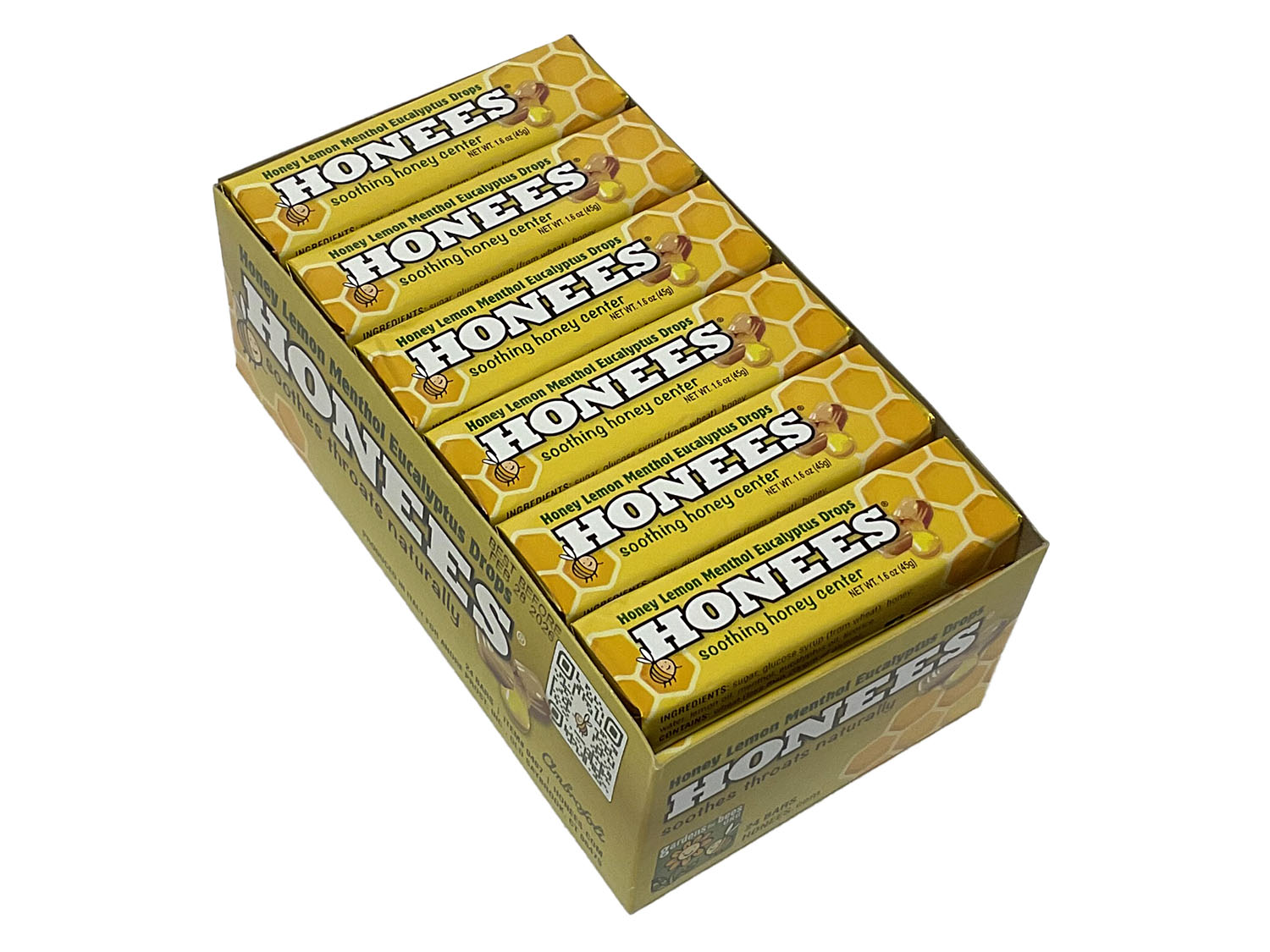 Honees Lemon Menthol Drops - 1.6 oz pkg