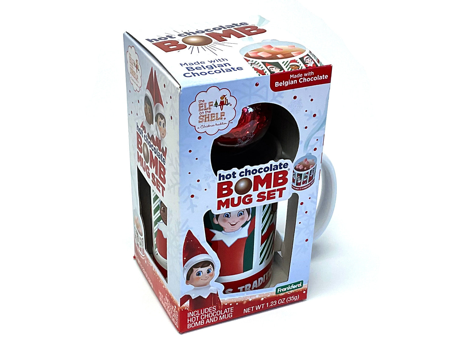 Hot Chocolate Bomb Mug Set - Elf on the Shelf