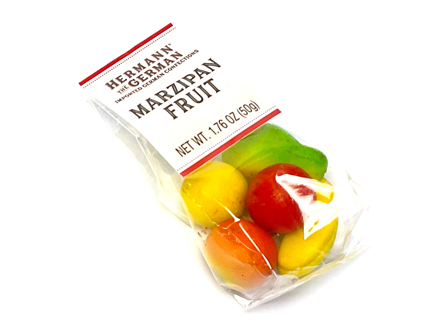 Marzipan Fruit - 5-piece bag - 1.76 oz