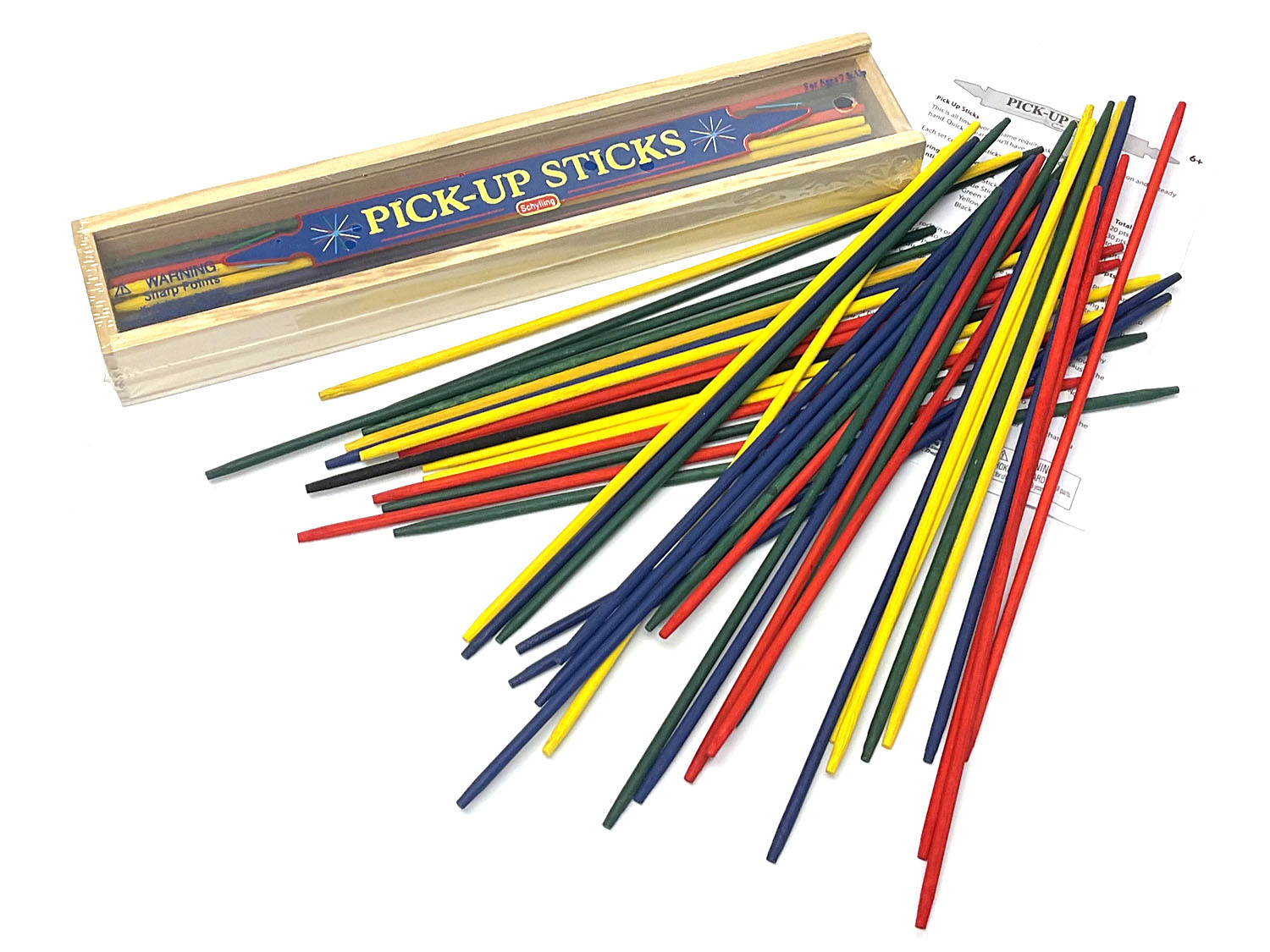 Wooden Pick-Up Sticks