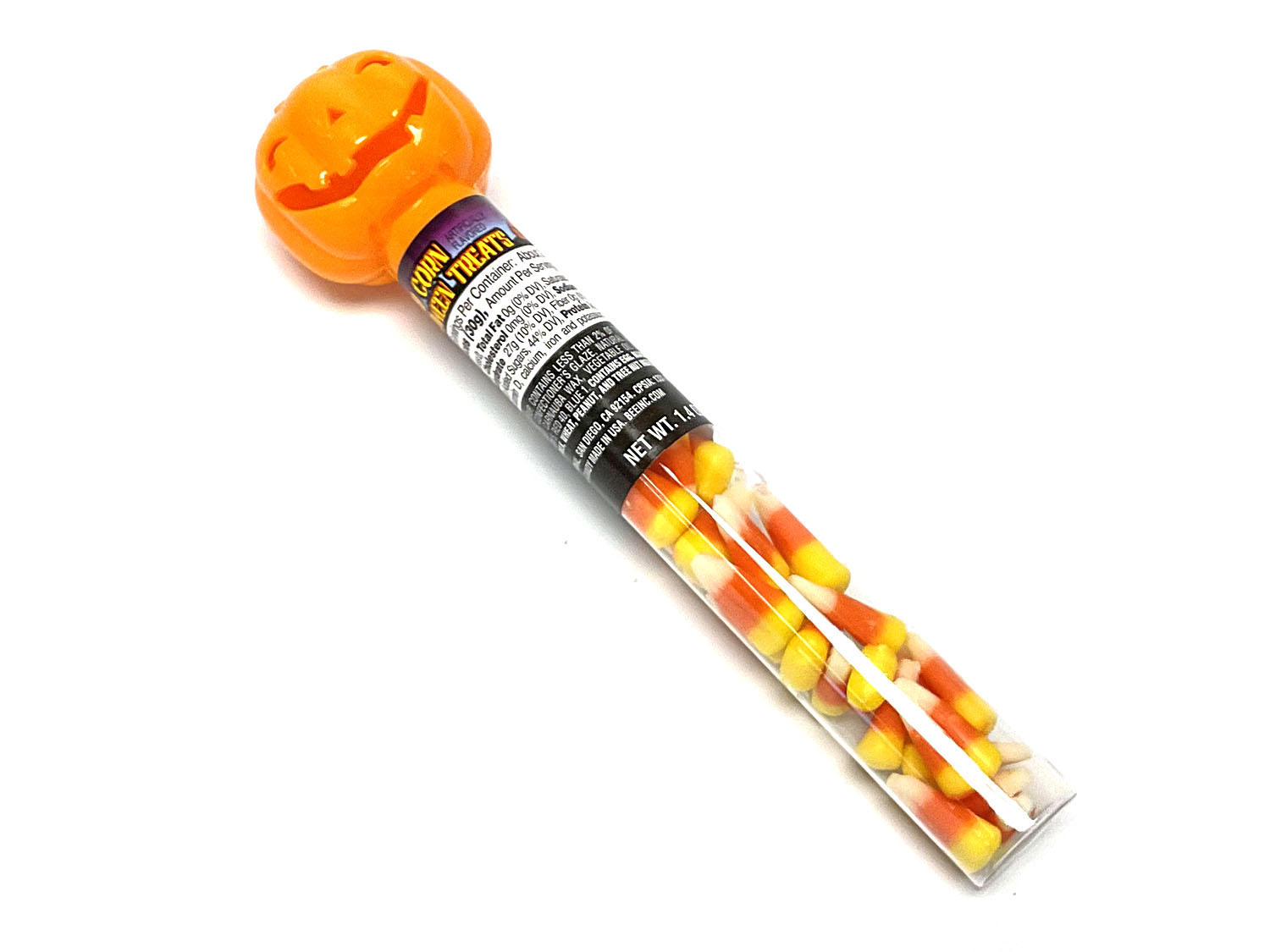 Pumpkin Tube with Candy Corn - 1.4 oz