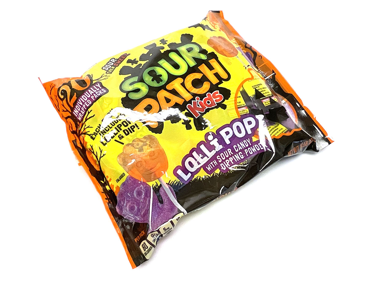 Sour Patch Kids Lollipops - 10.58 oz Bag
