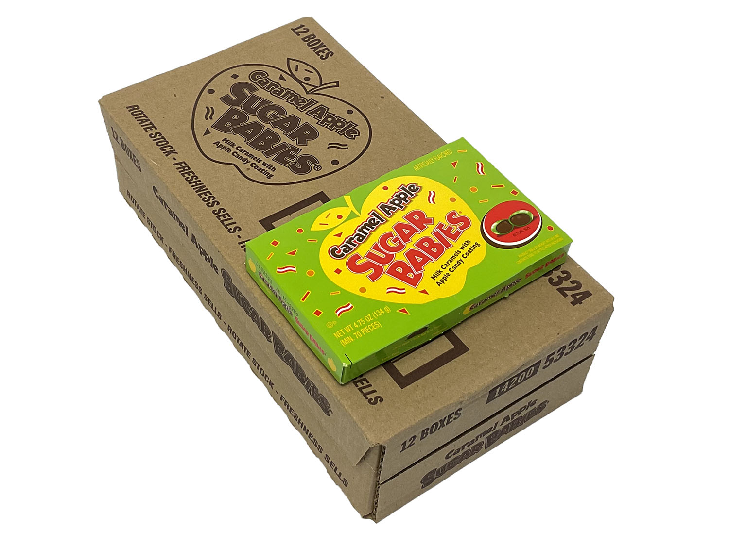 Sugar Babies Caramel Apple - 4.75 oz theater box