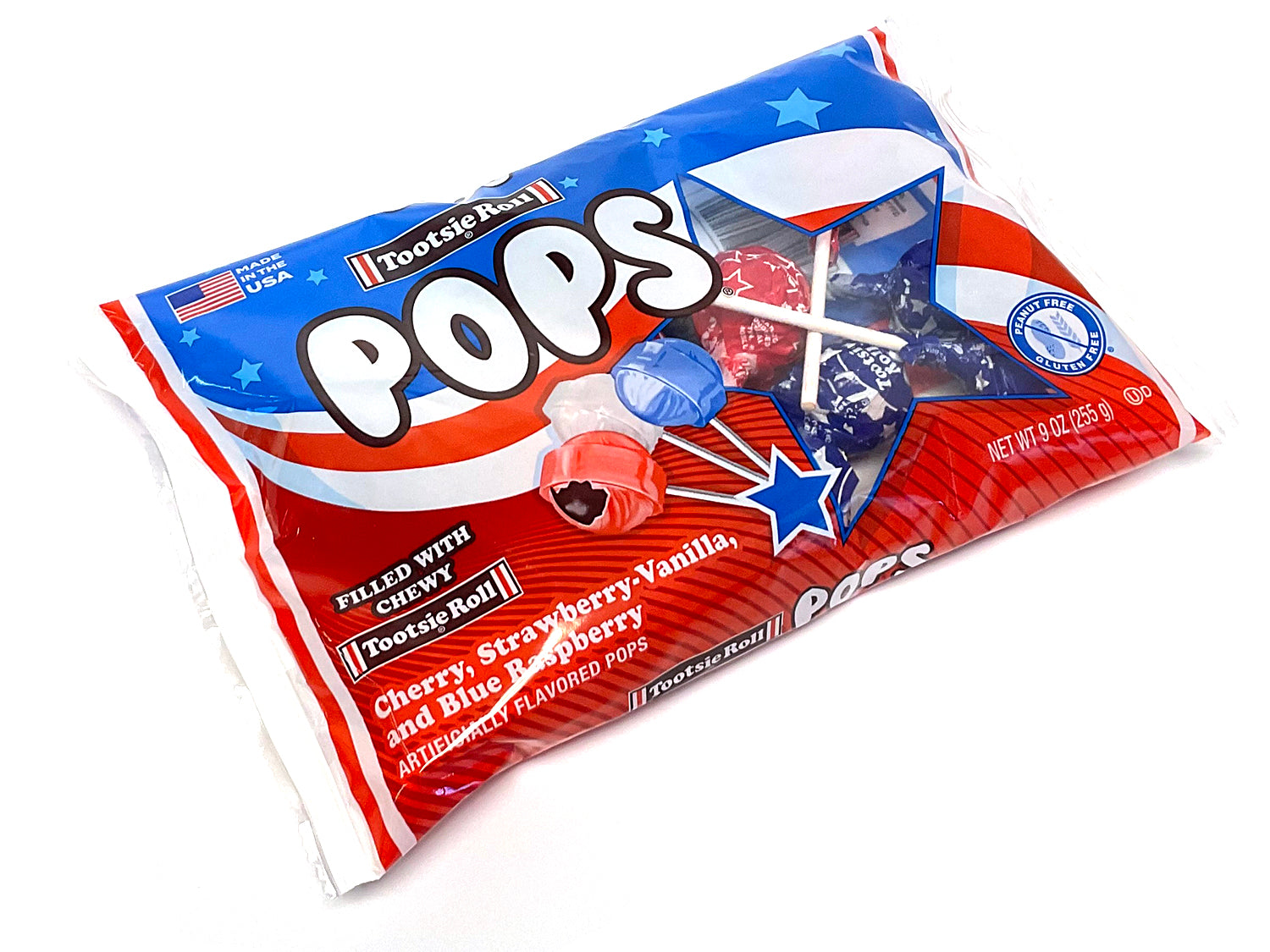 Tootsie Pop Flag - Bag 9 oz