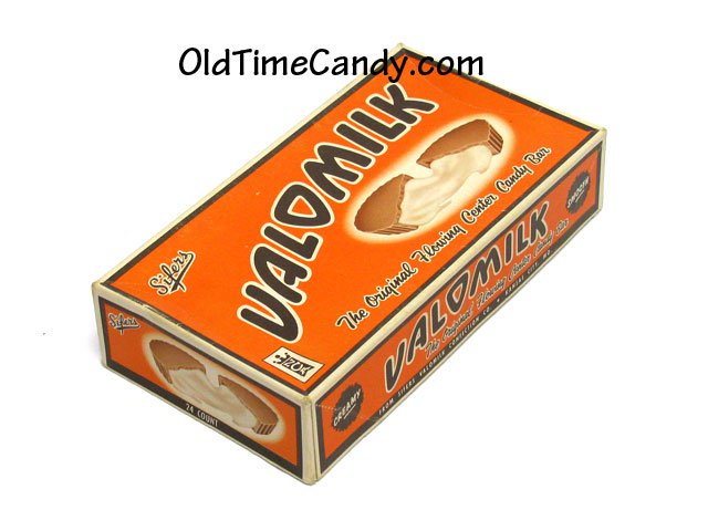 Old Valomilk candy box